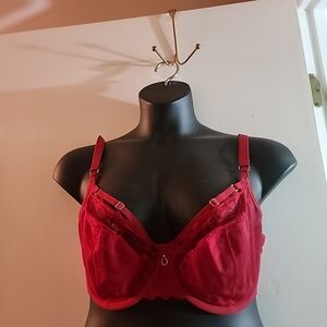 Freya AA40012 Temptress Plunge Red Lace Bra